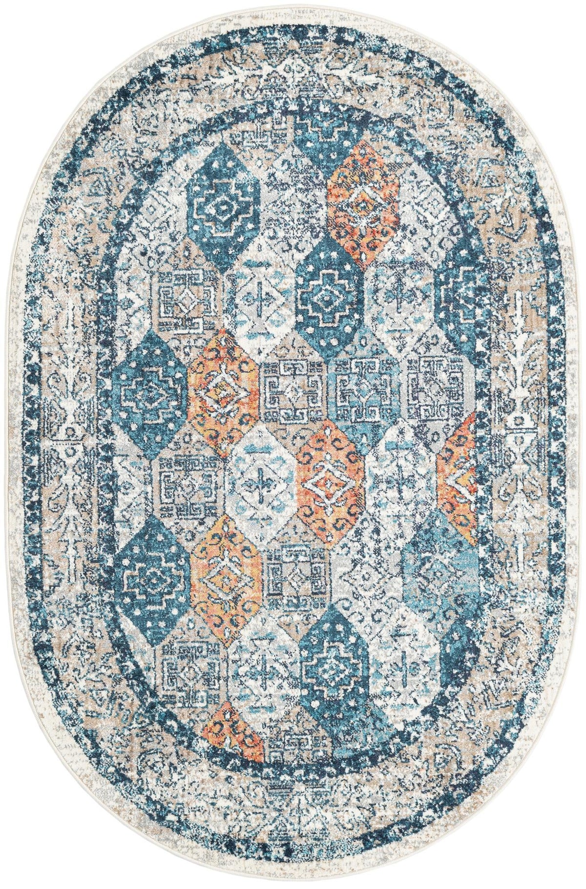 Lola Precocious Multi & Cream Area Rug | Original supplier photo 71