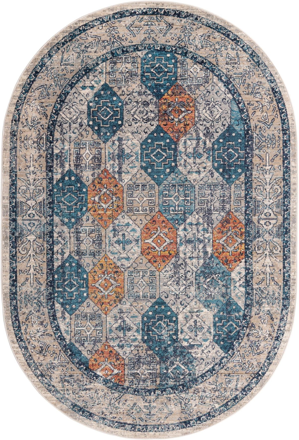 Lola Precocious Multi & Cream Area Rug | Original supplier photo 66