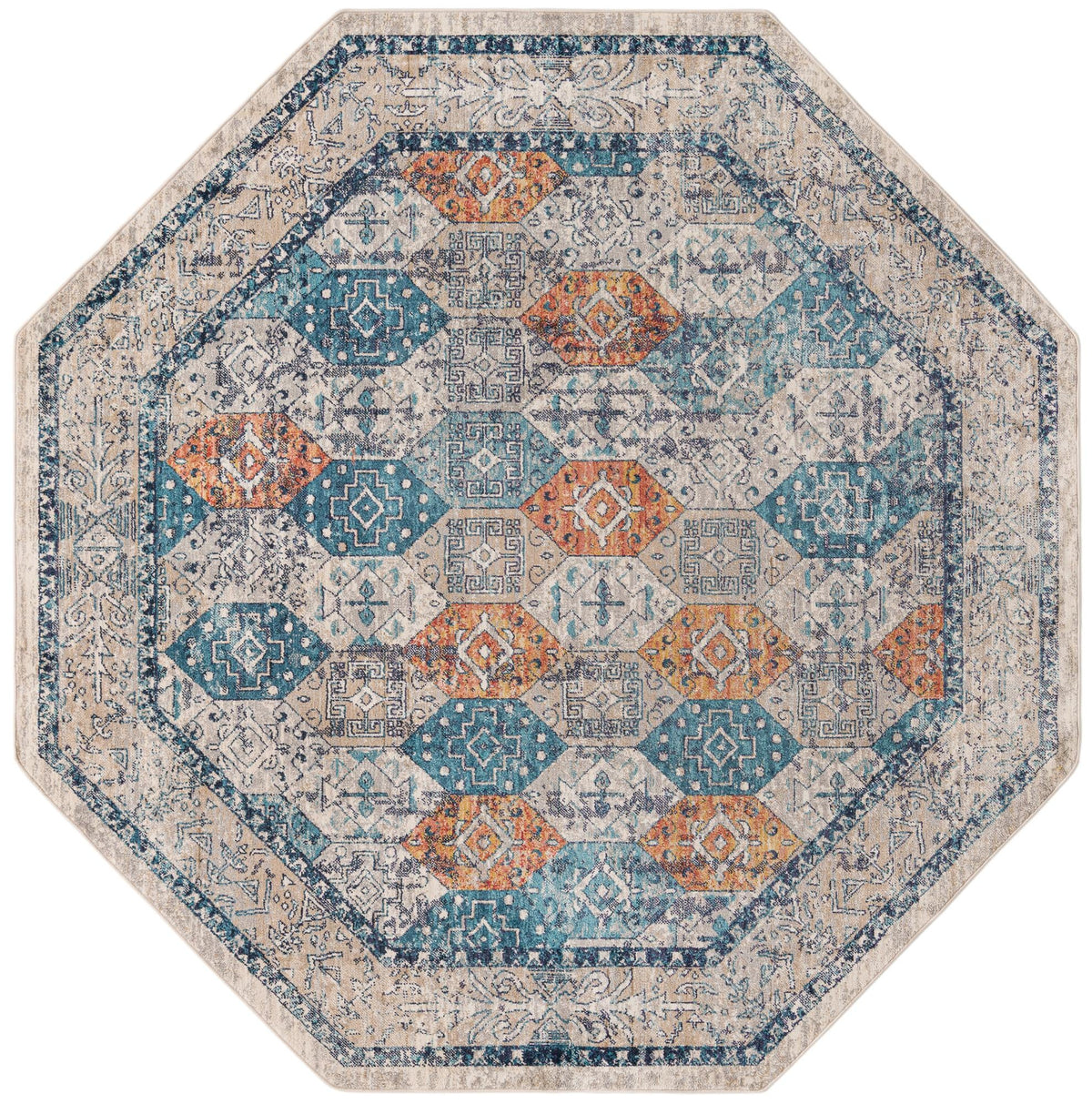 Lola Precocious Multi & Cream Area Rug | Original supplier photo 48