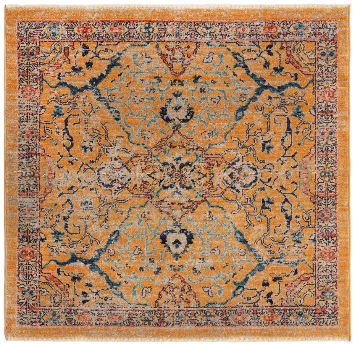 Lola Vivacious Yellow/Gray | Supplier rug image / alternate view