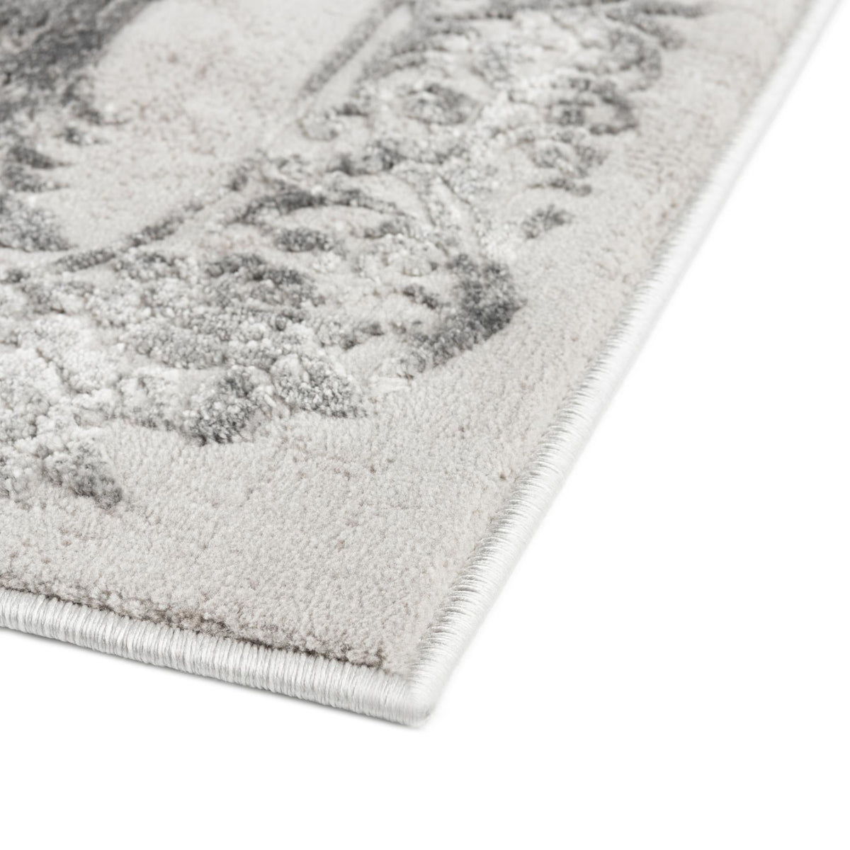 Finsbury Diana Gray & Ivory Area Rug | Manufacturer additional original detail or rug view