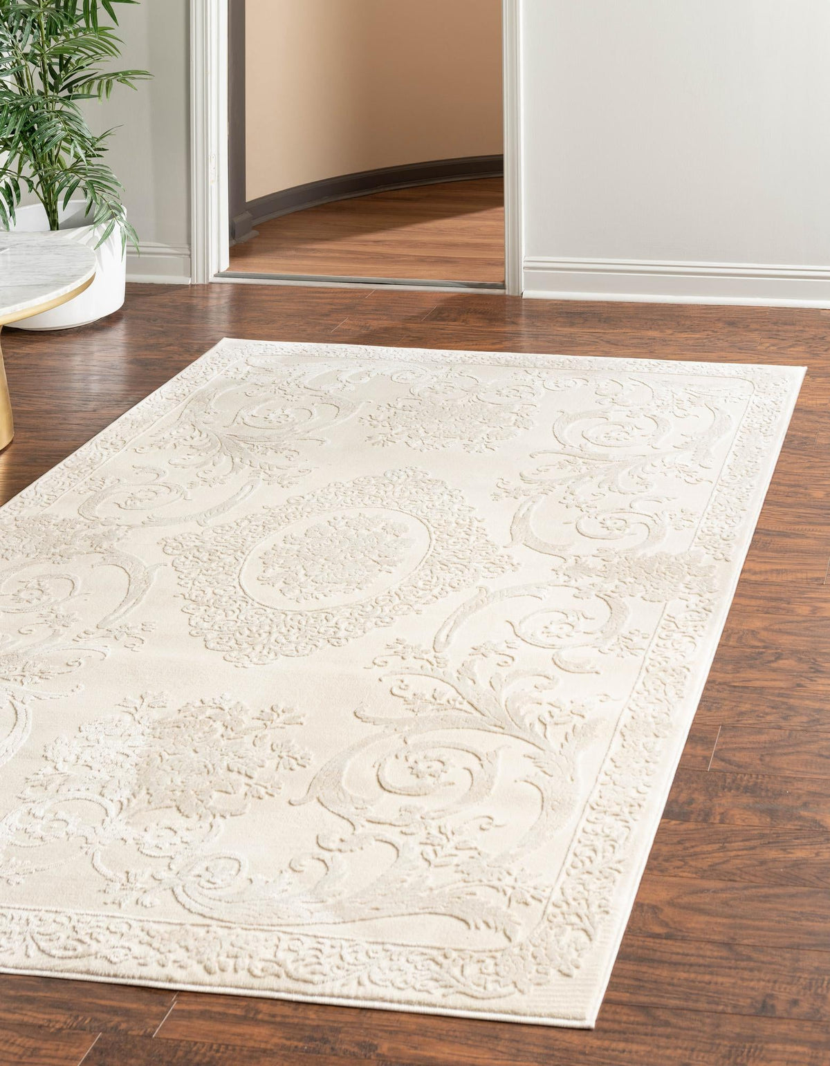 Finsbury Diana Ivory & Beige Area Rug lifestyle Rectangle