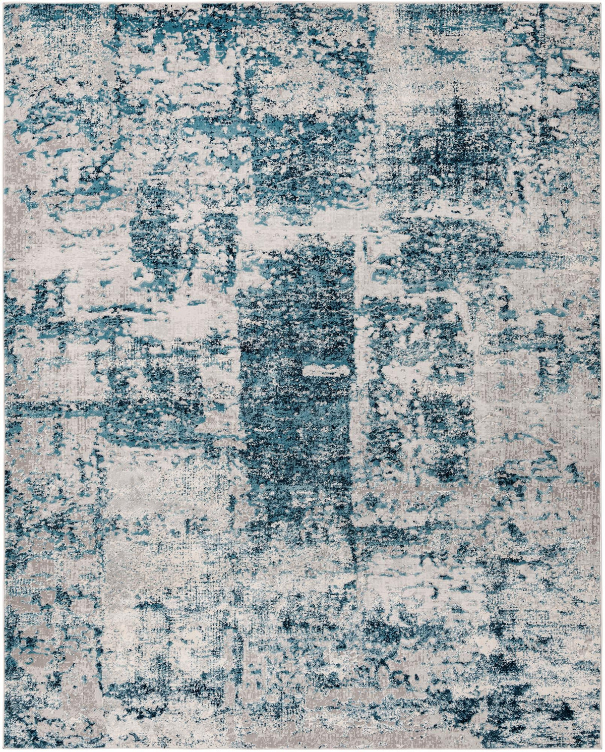 Finsbury Elizabeth Blue & Ivory Area Rug | Exact default SKU 3170450 overhead hero
