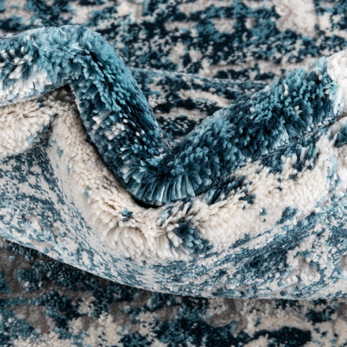 Finsbury Elizabeth Blue & Ivory Area Rug | Manufacturer additional original detail or rug view
