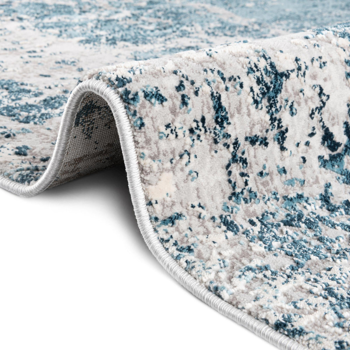 Finsbury Elizabeth Blue & Ivory Area Rug | Manufacturer additional original detail or rug view