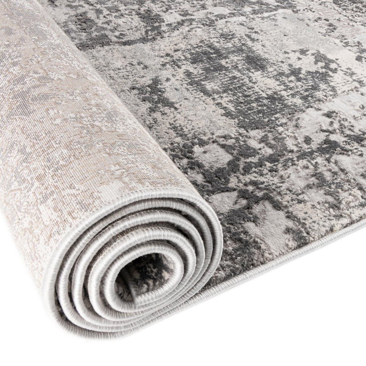 Finsbury Elizabeth Gray & Ivory Area Rug | Unique Loom high-resolution supplier additional photo 3170470_image_1037.jpg