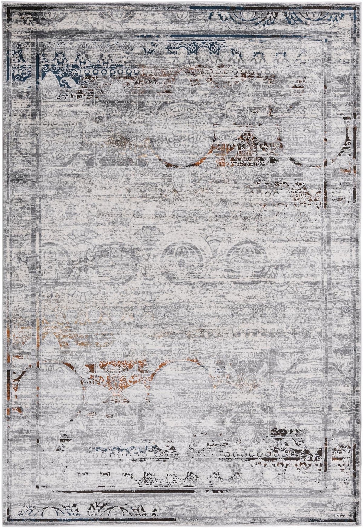 Finsbury Charlotte Multi & Gray Area Rug | Original supplier photo 11