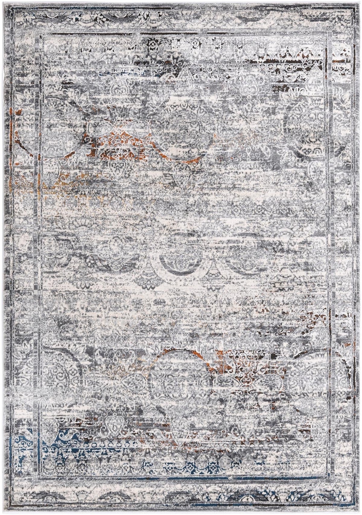 Finsbury Charlotte Multi & Gray Area Rug | Original supplier photo 13