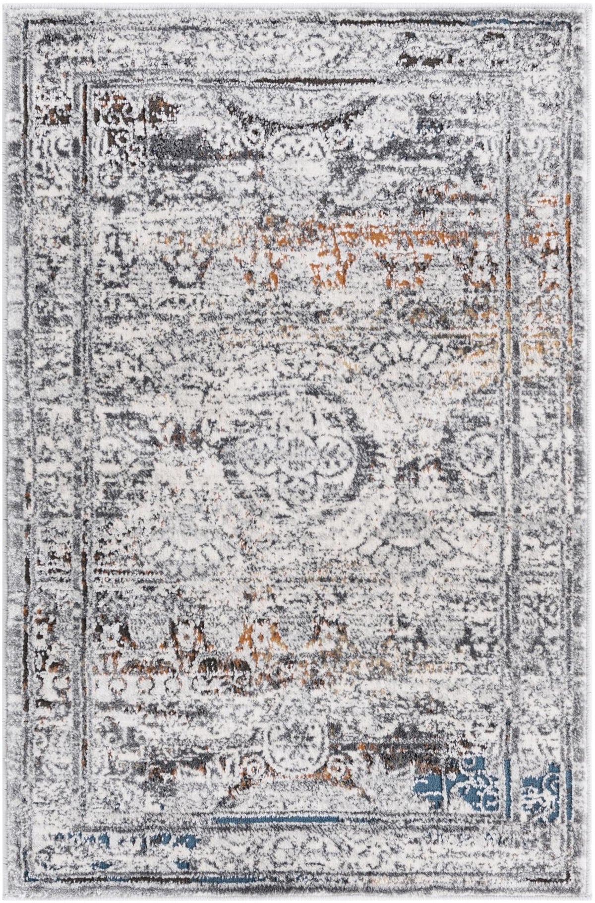 Finsbury Charlotte Multi & Gray Area Rug | Original supplier photo 15