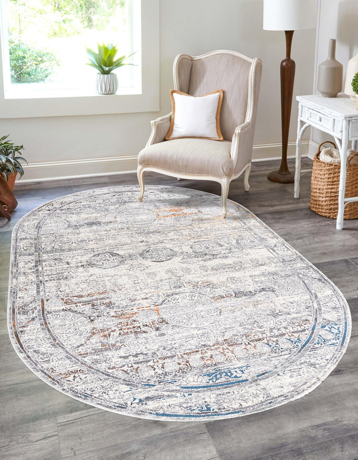 Finsbury Charlotte Multi & Gray Area Rug | Original supplier photo 26