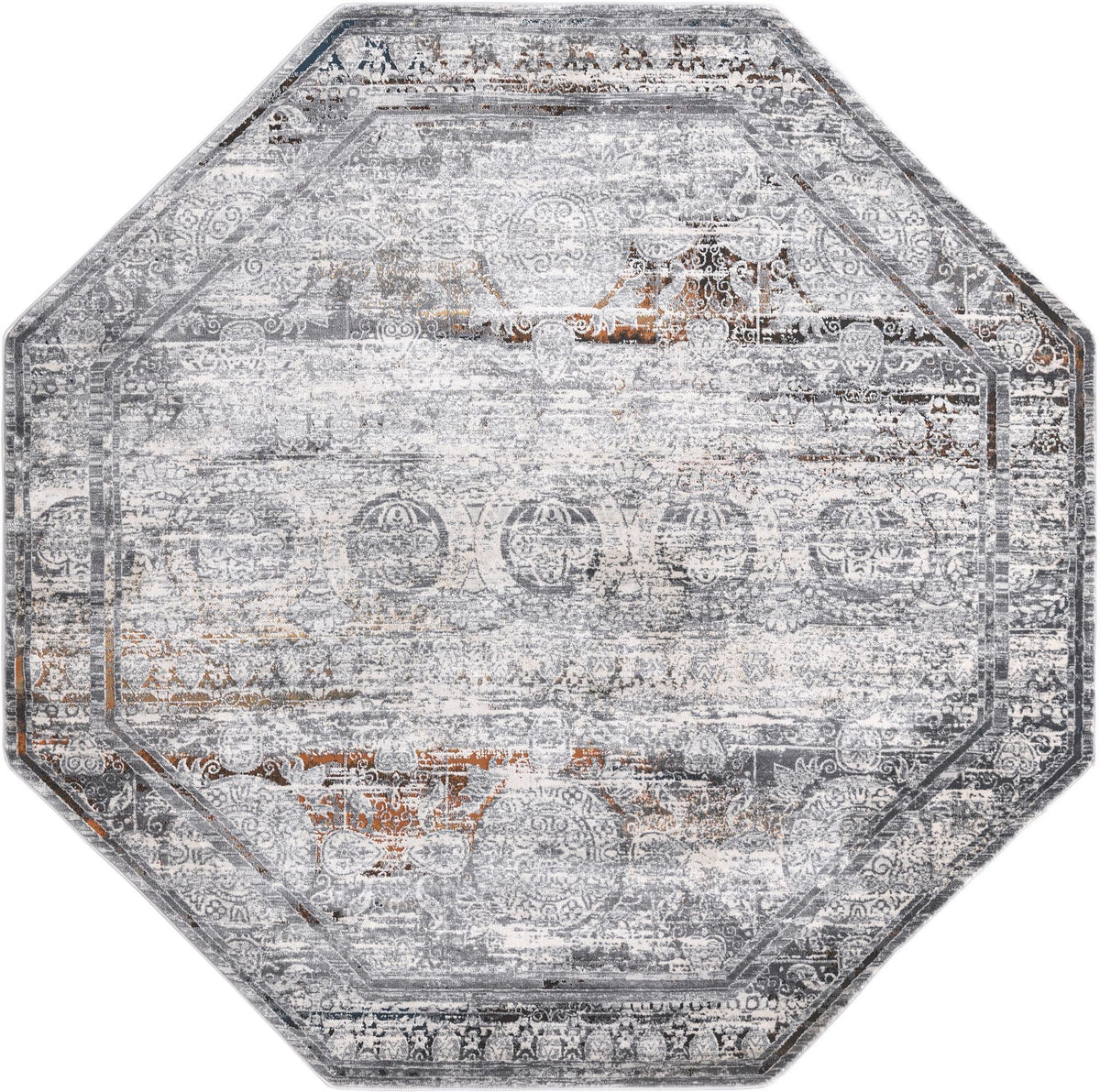 Finsbury Charlotte Multi & Gray Area Rug | Original supplier photo 17