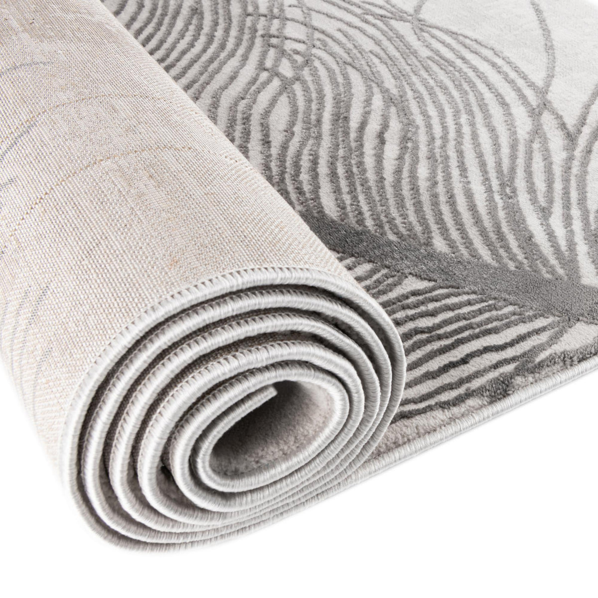 Finsbury Camilla Gray & Ivory Area Rug | Unique Loom high-resolution supplier additional photo 3170555_image_1037.jpg