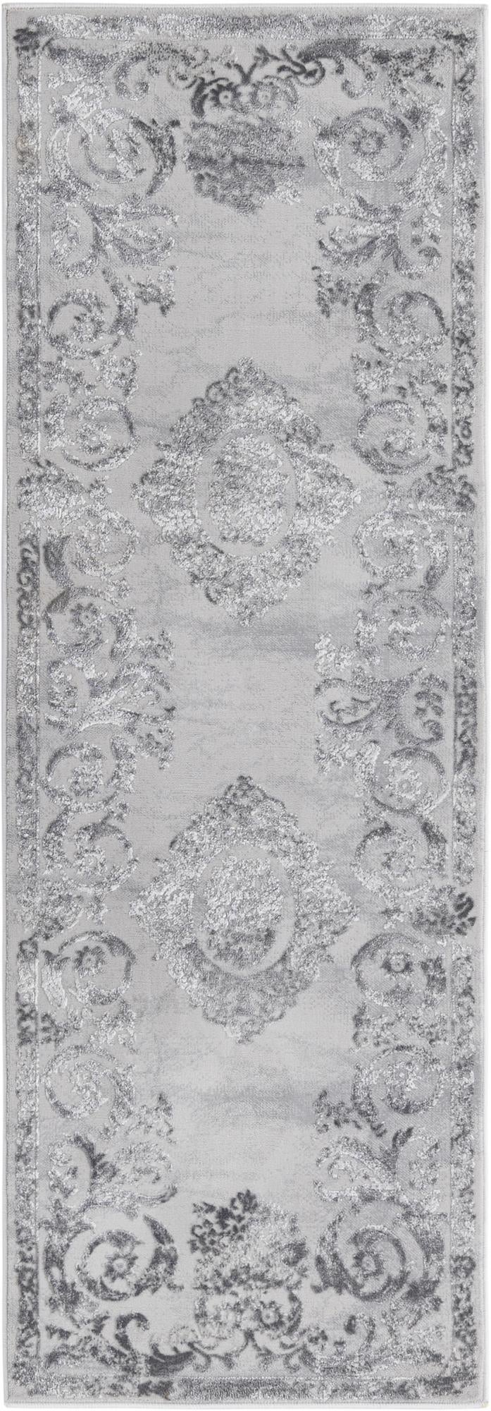 Finsbury Diana Gray & Ivory Area Rug | Manufacturer additional original detail or rug view