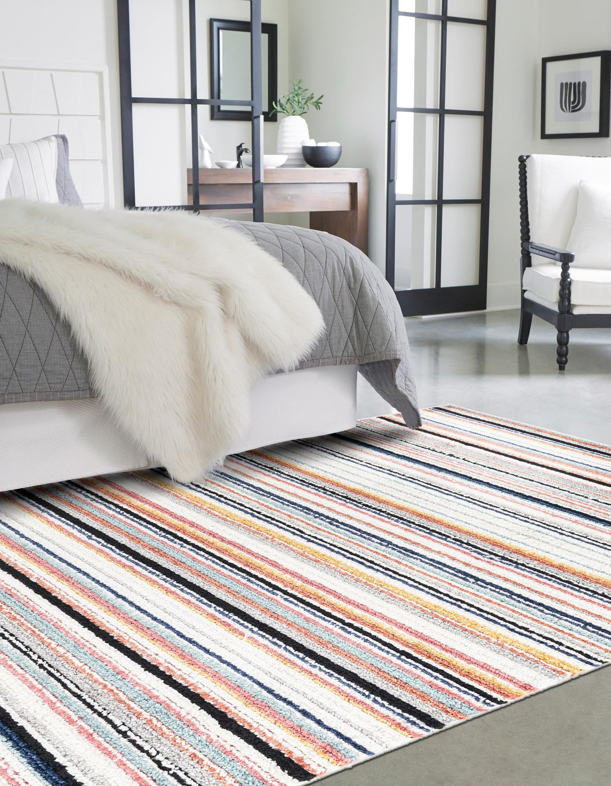 Tagine Maryam Ivory/Blue | Supplier rug image / alternate view