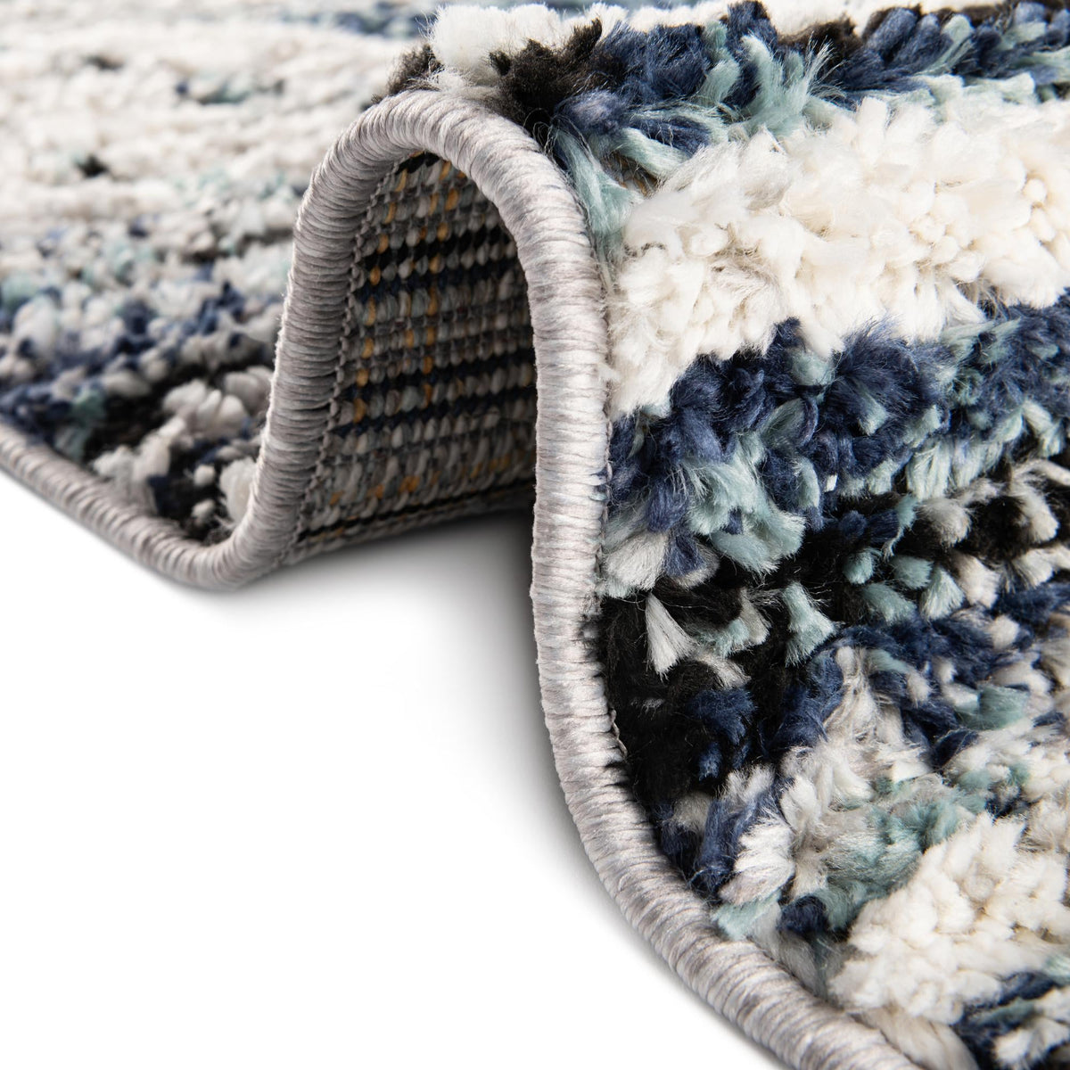 Tagine Raja Blue Gray & Ivory Area Rug | Unique Loom high-resolution supplier additional photo 3176379_image_1035.jpg