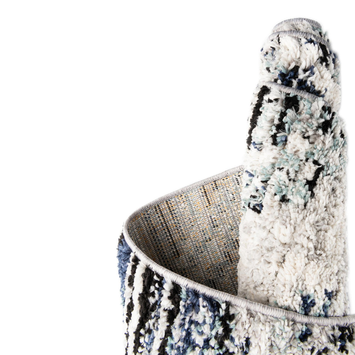Tagine Raja Blue Gray & Ivory Area Rug | Unique Loom high-resolution supplier additional photo 3176379_image_1036.jpg