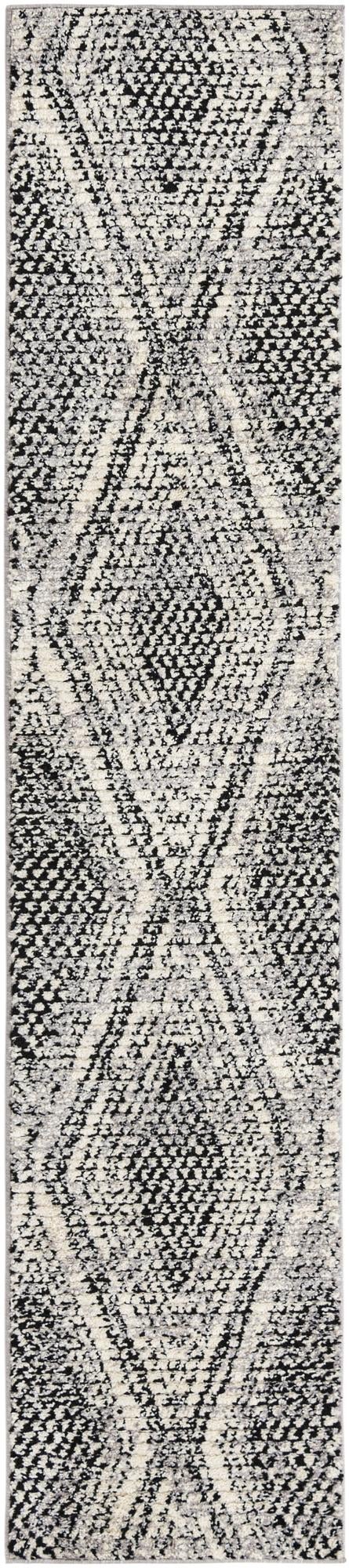 Tagine Malika Black and White Area Rug: Original supplier detail or alternative rug shot
