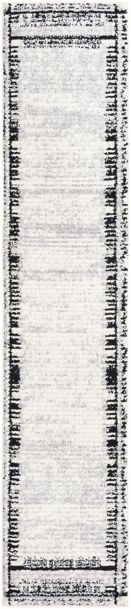 Tagine Donya Black and White & Gray Area Rug | Manufacturer additional original detail or rug view