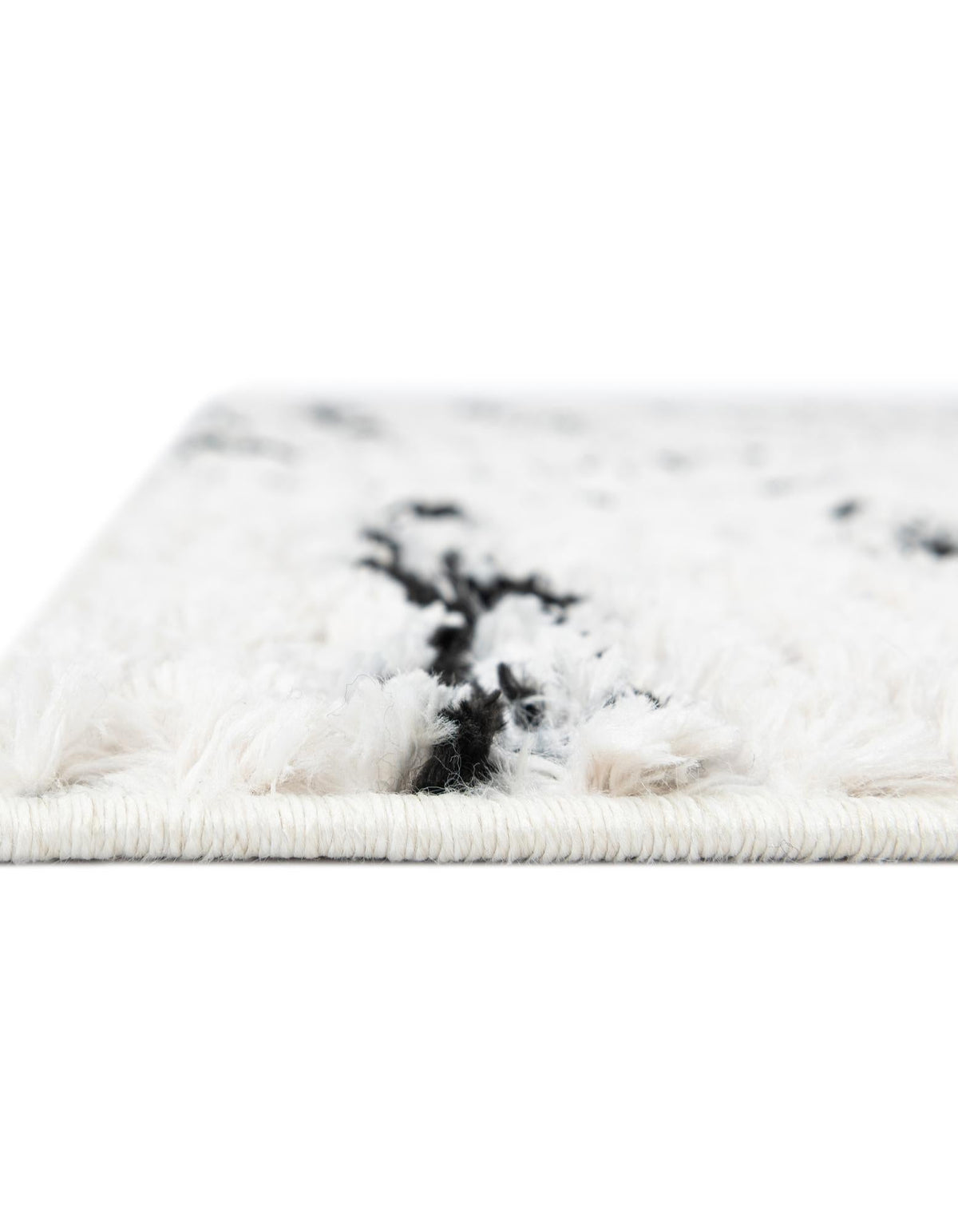 Tagine Safiya Black and White & Gray Area Rug | Manufacturer additional original detail or rug view