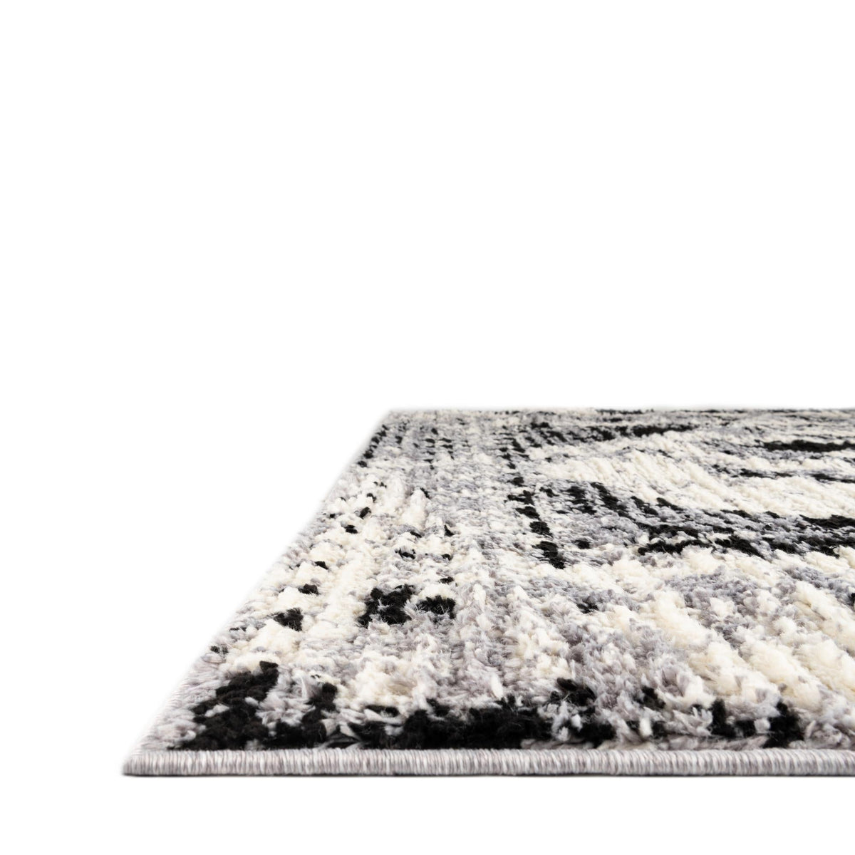 Tagine Soraya Black and White & Gray Area Rug | Unique Loom high-resolution supplier additional photo 3176481_image_1032.jpg
