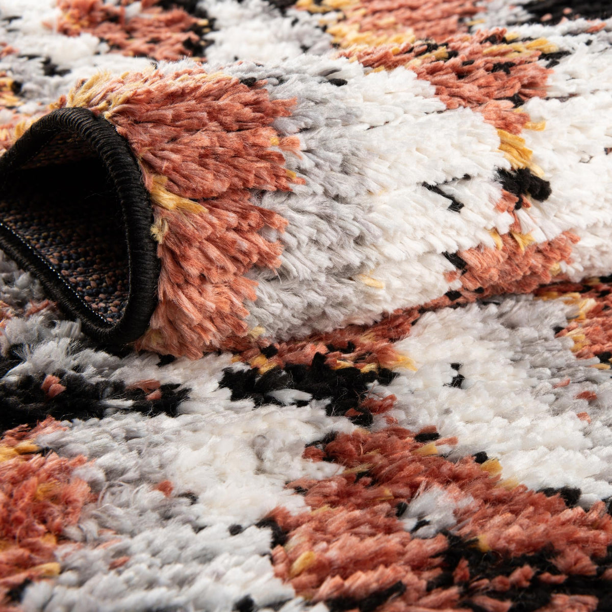 Tagine Soraya Terracotta & Black Area Rug | Unique Loom high-resolution supplier additional photo 3176515_image_1031.jpg