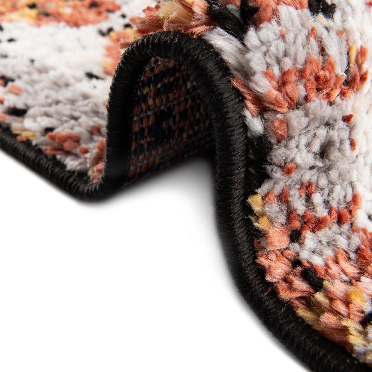 Tagine Soraya Terracotta & Black Area Rug | Unique Loom high-resolution supplier additional photo 3176515_image_1035.jpg