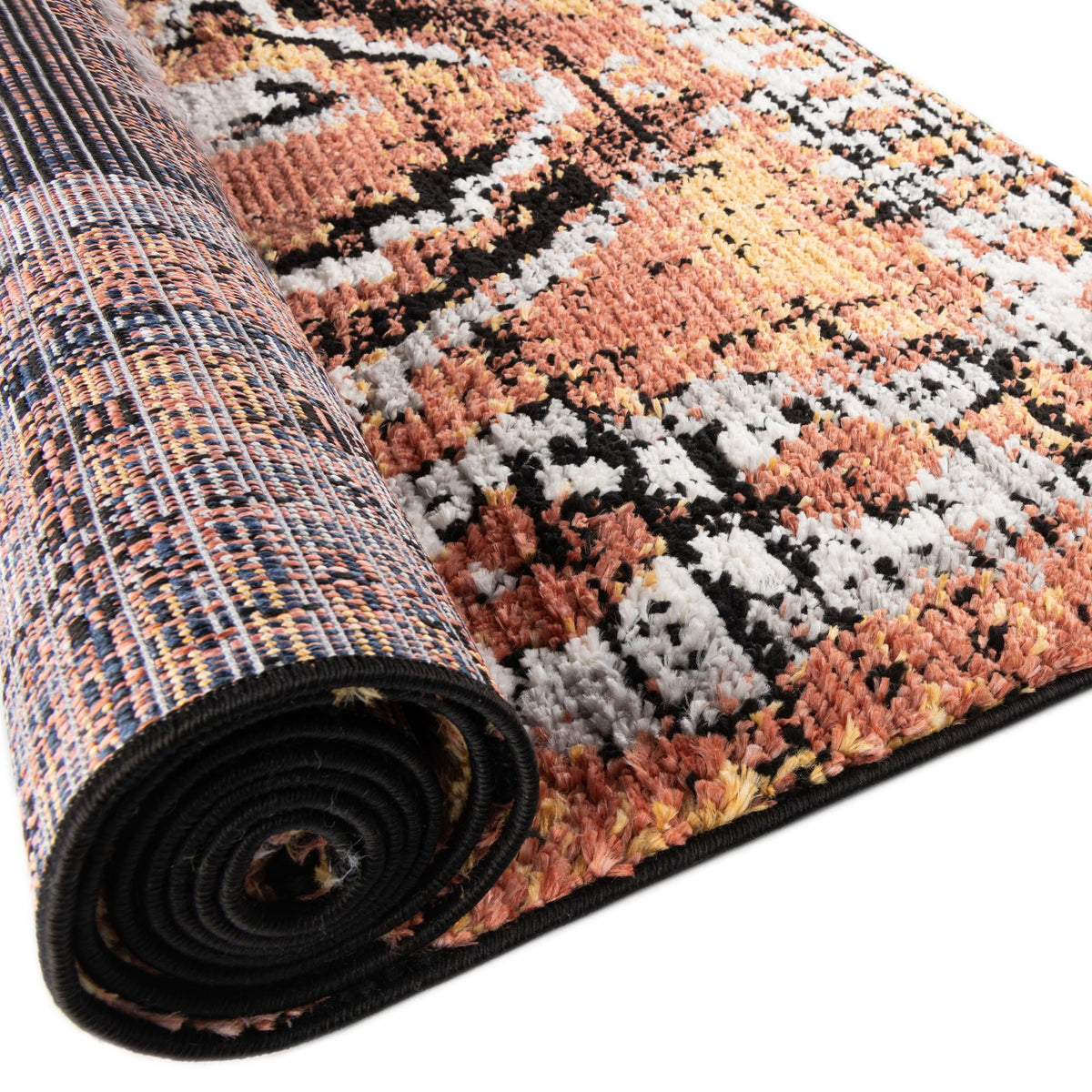 Tagine Soraya Terracotta & Black Area Rug | Unique Loom high-resolution supplier additional photo 3176515_image_1037.jpg