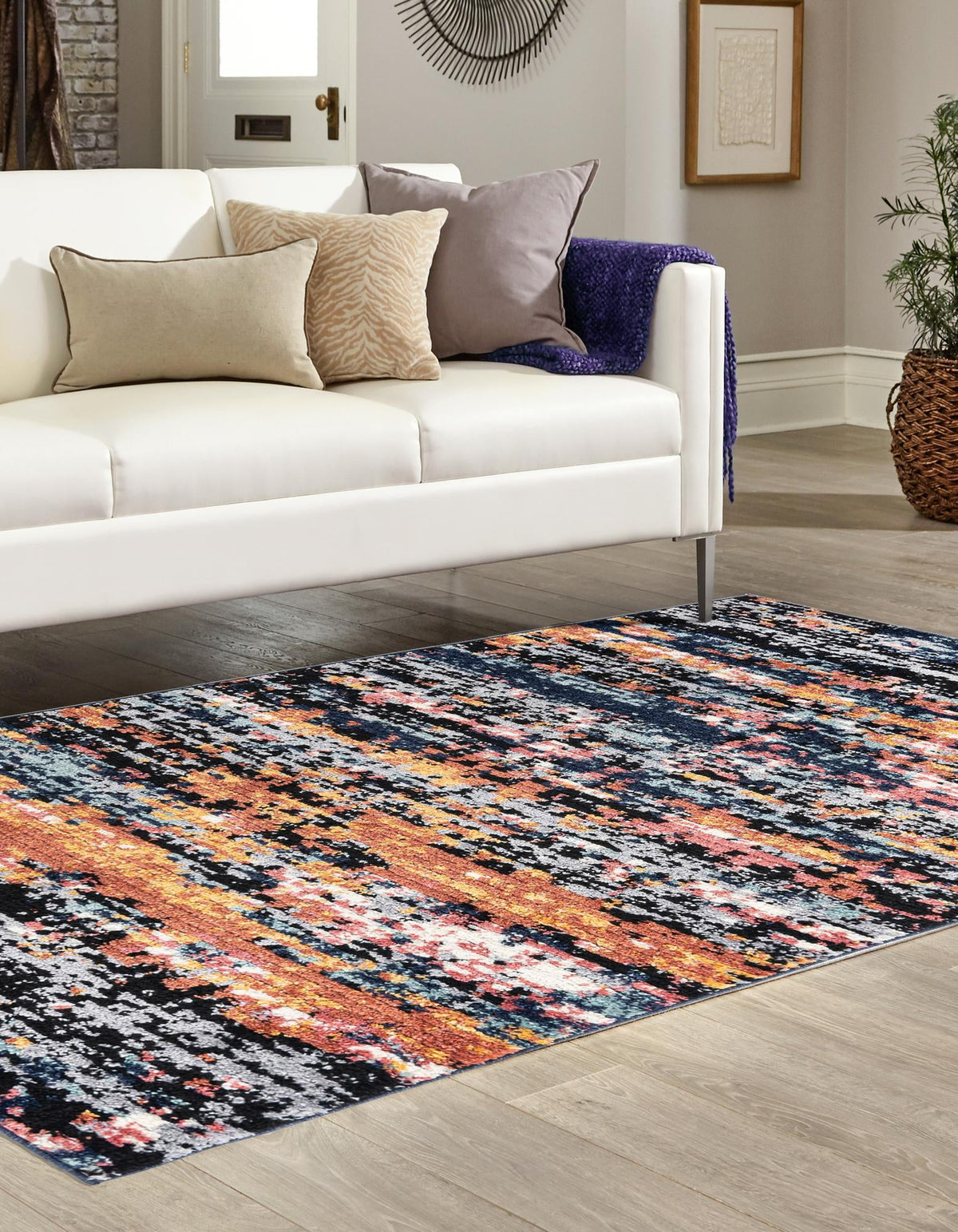 Tagine Roya Multi & Gray Area Rug | Unique Loom high-resolution supplier additional photo 3176566_image_1011.jpg