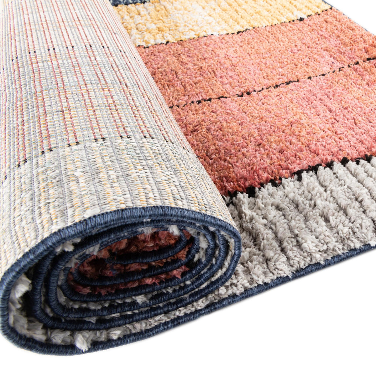 Tagine Hinda Multi & Black Area Rug | Unique Loom high-resolution supplier additional photo 3176583_image_1037.jpg
