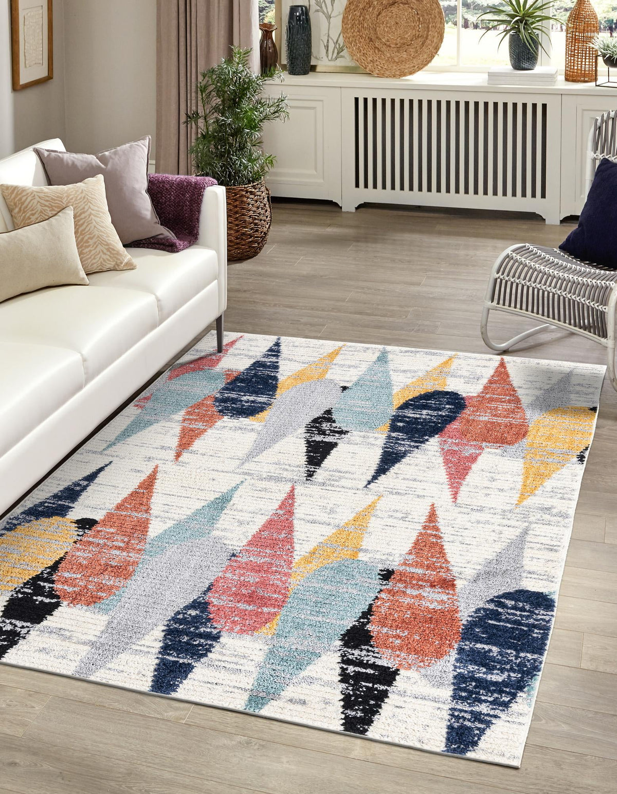 Tagine Hafida Ivory & Black Area Rug | Original supplier photo 2