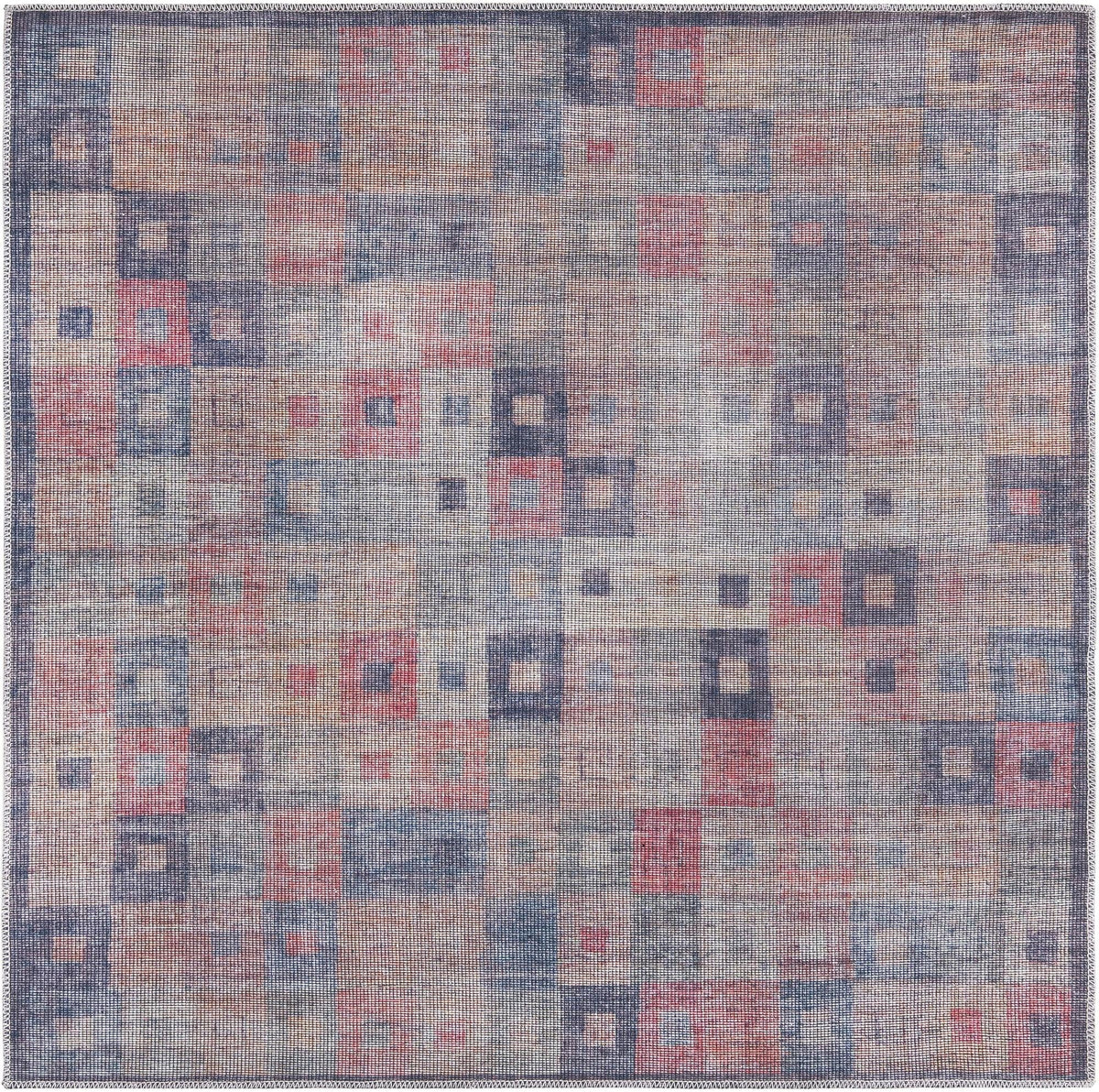 Sisu Chennai Multi & Brown Area Rug | Original manufacturer close-up / detail / alternate shape 