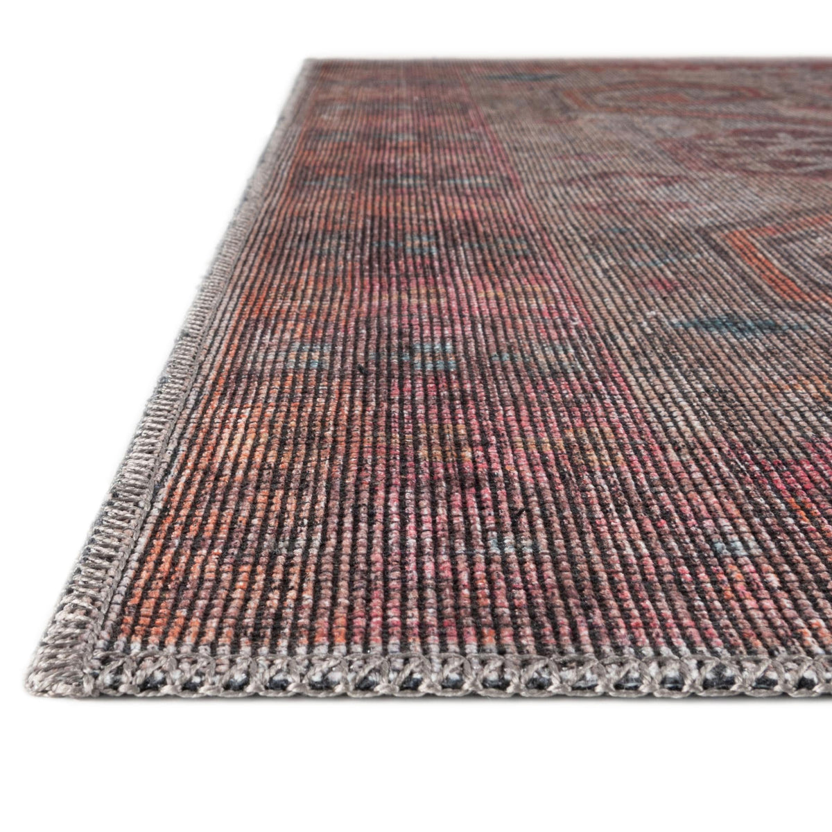 Sisu Punjab Rust Red & Beige & Black Area Rug | Original supplier photo 2