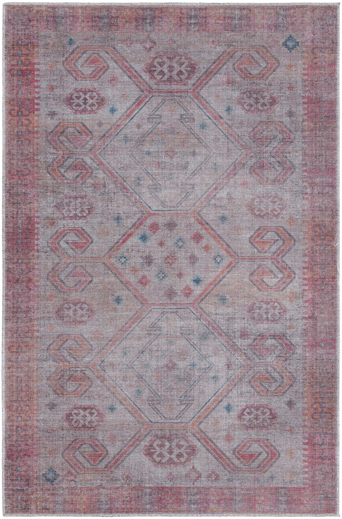 Sisu Punjab Rust Red & Beige & Black Area Rug | Original supplier photo 13