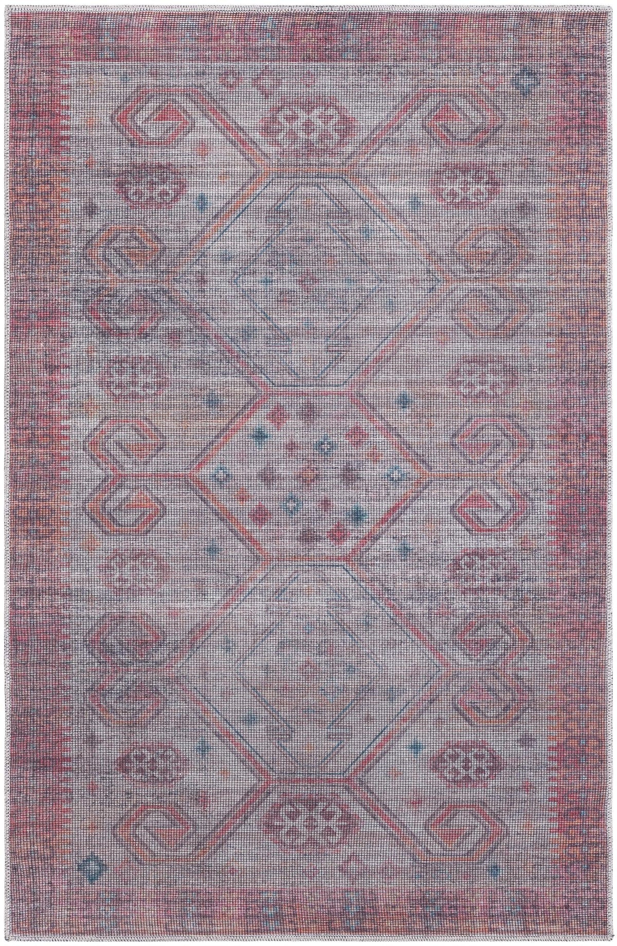 Sisu Punjab Rust Red & Beige & Black Area Rug | Original supplier photo 14