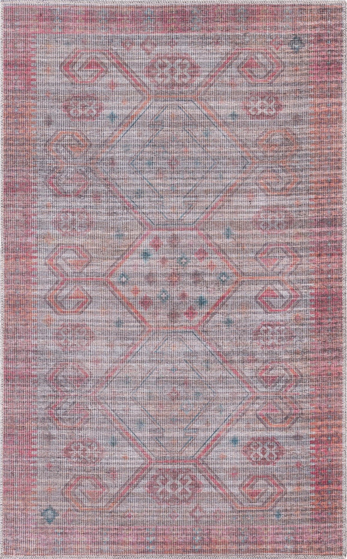 Sisu Punjab Rust Red & Beige & Black Area Rug | Original supplier photo 15