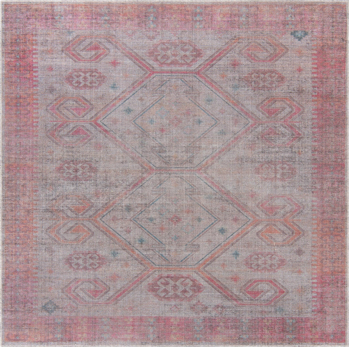 Sisu Punjab Rust Red & Beige & Black Area Rug | Original supplier photo 26