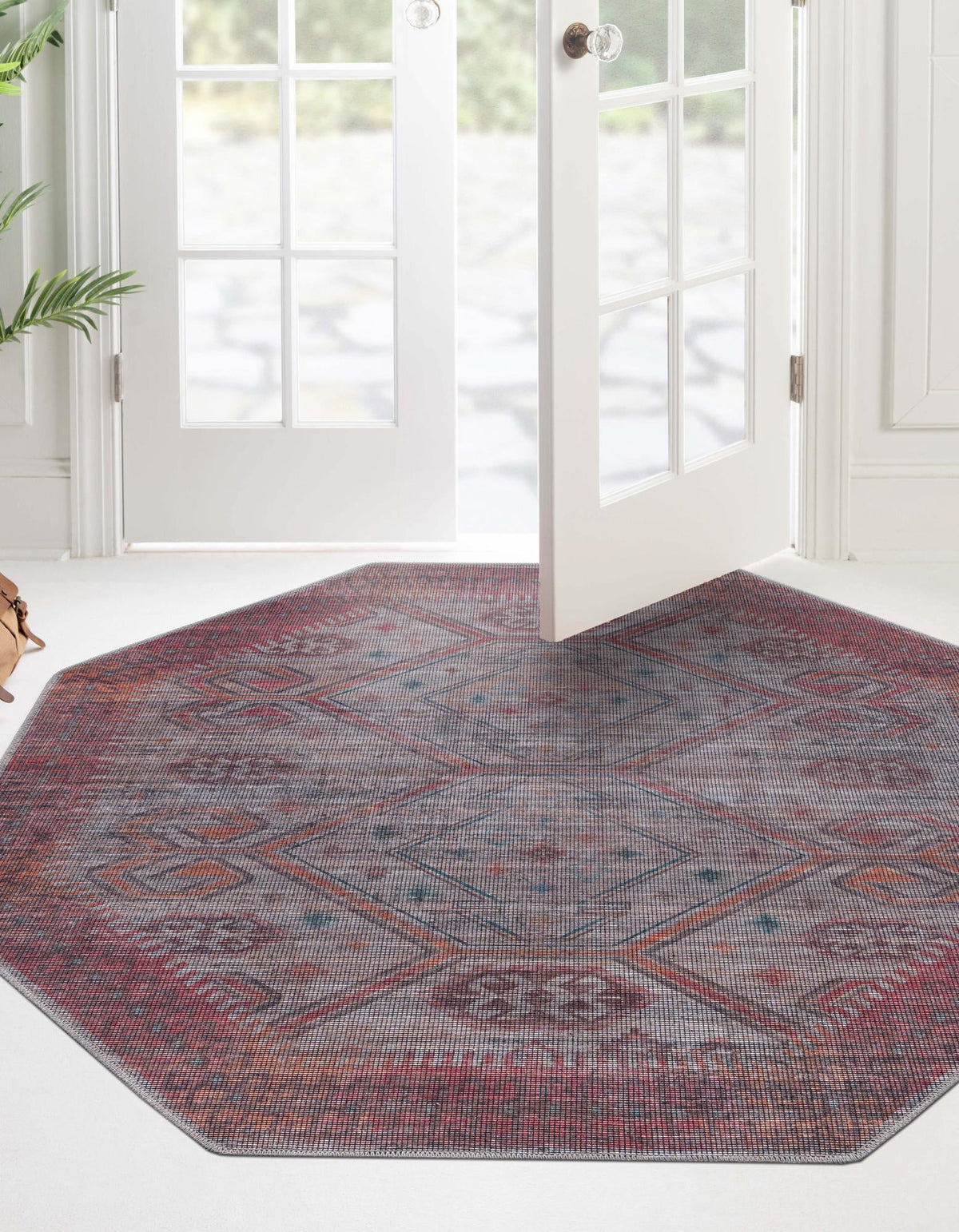 Sisu Punjab Rust Red & Beige & Black Area Rug | Original supplier photo 28