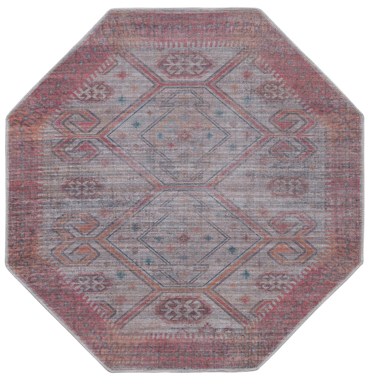 Sisu Punjab Rust Red & Beige & Black Area Rug | Original supplier photo 49