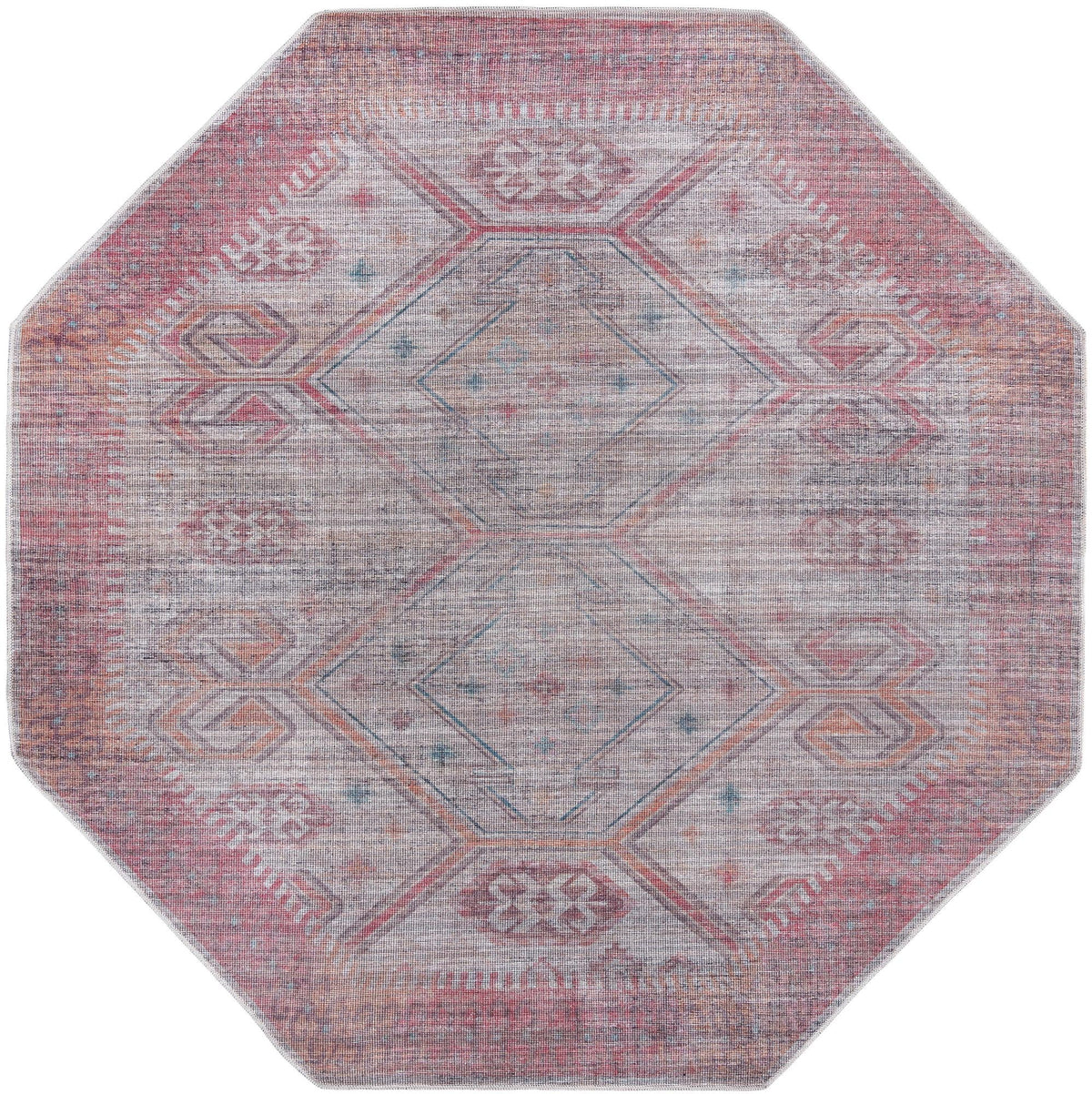 Sisu Punjab Rust Red & Beige & Black Area Rug | Original supplier photo 29