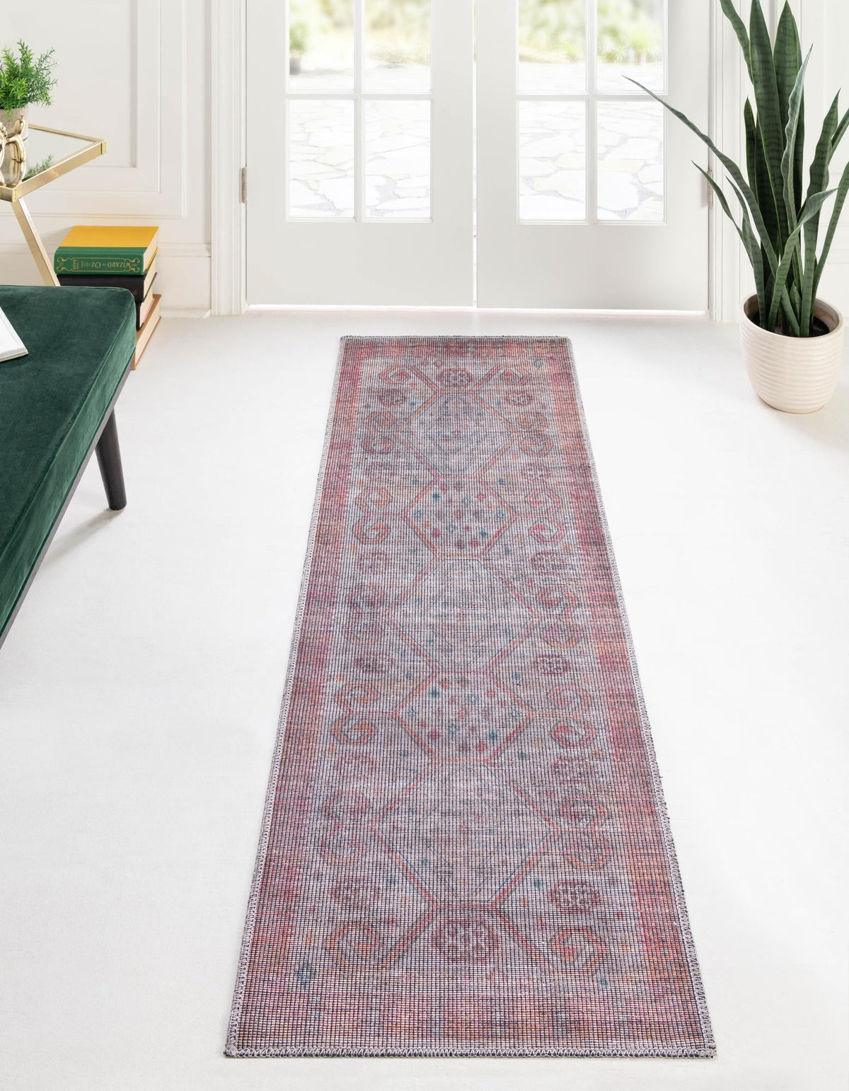 Sisu Punjab Rust Red & Beige & Black Area Rug | Original supplier photo 38