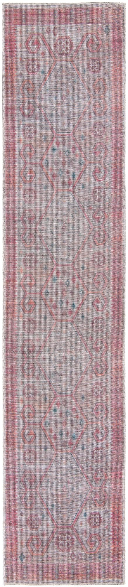 Sisu Punjab Rust Red & Beige & Black Area Rug | Original supplier photo 47