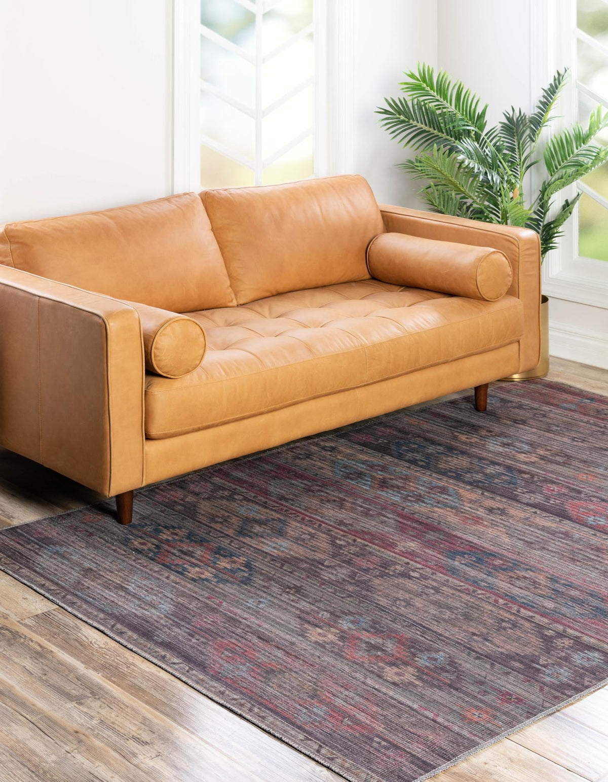 Sisu Kolkata Multi & Black Area Rug | Original supplier photo 3