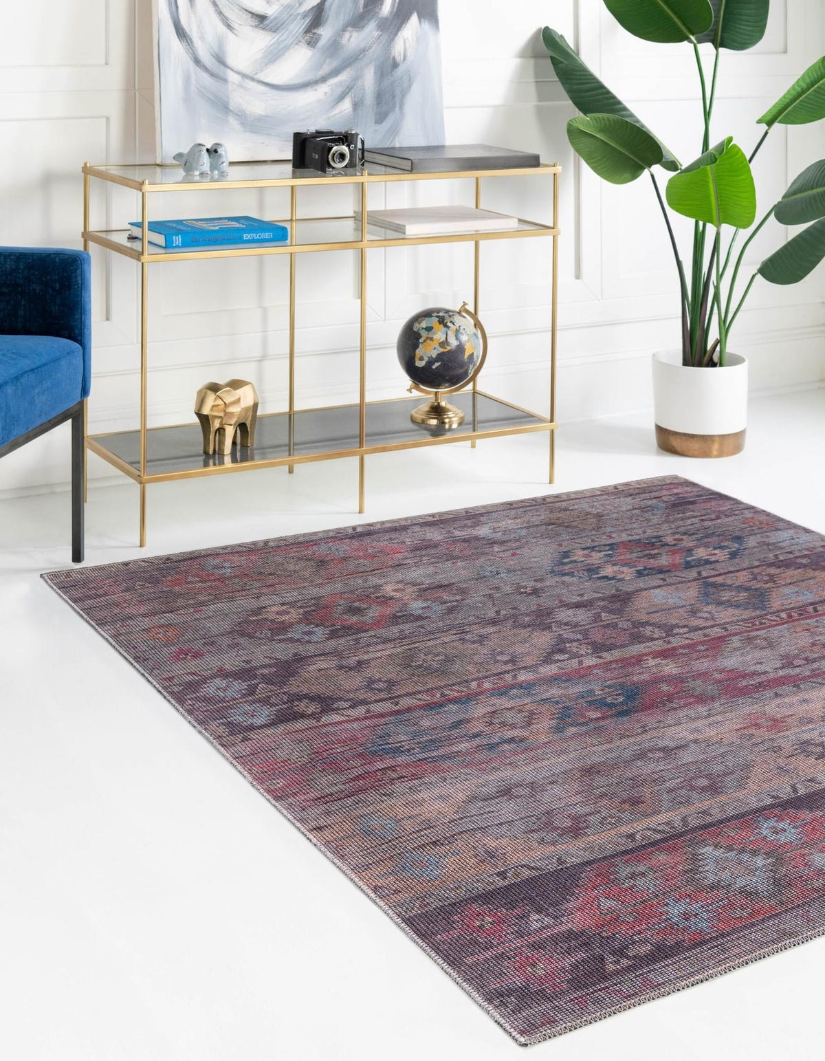 Sisu Kolkata Multi & Black Area Rug | Original supplier photo 16