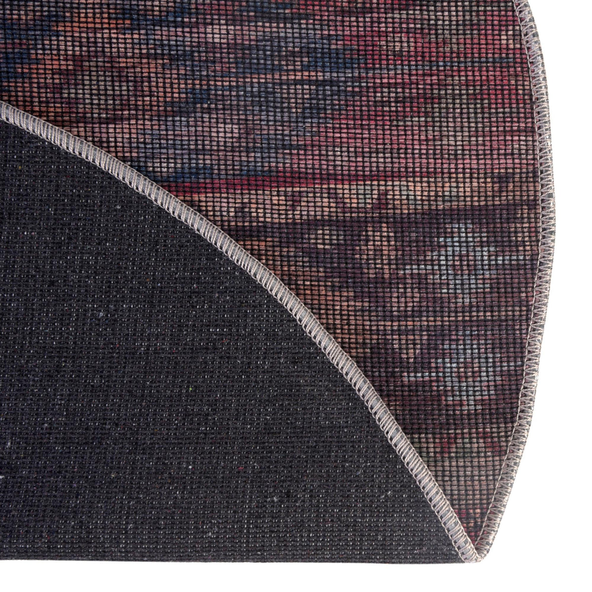 Sisu Kolkata Multi & Black Area Rug | Original supplier photo 33