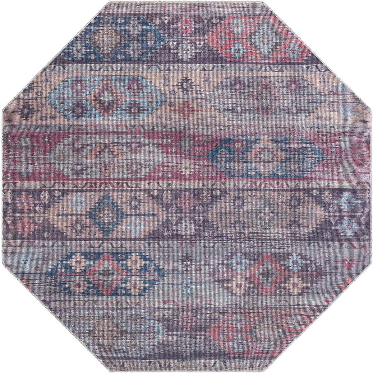 Sisu Kolkata Multi & Black Area Rug | Original supplier photo 35
