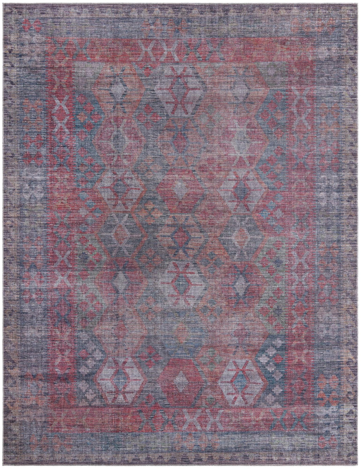 Sisu Bihar Rust Blue & Green Area Rug | Original supplier photo 9
