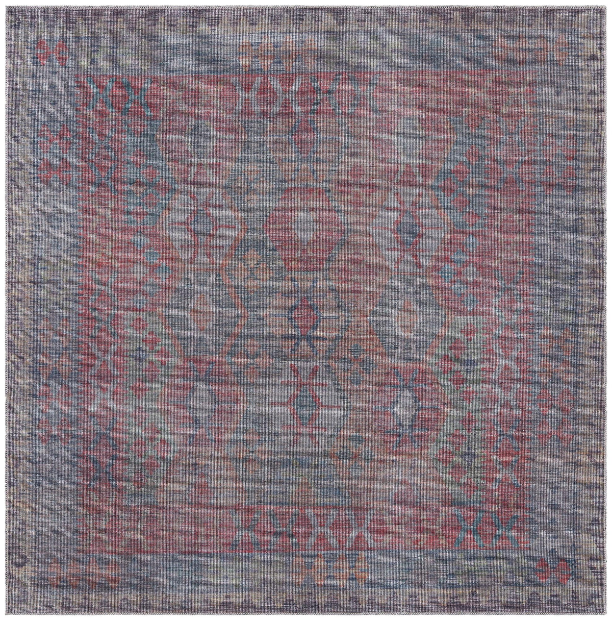 Sisu Bihar Rust Blue & Green Area Rug | Original supplier photo 19