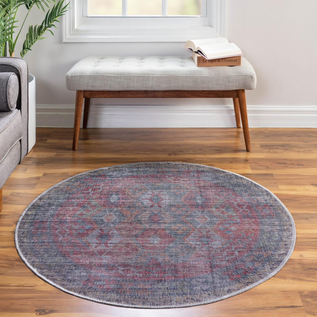 Sisu Bihar Rust Blue & Green Area Rug | Original supplier photo 26