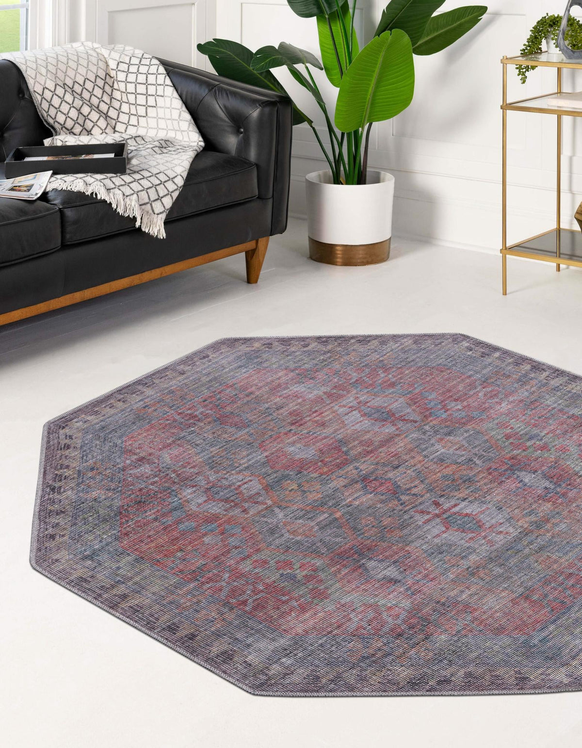 Sisu Bihar Rust Blue & Green Area Rug | Original supplier photo 35