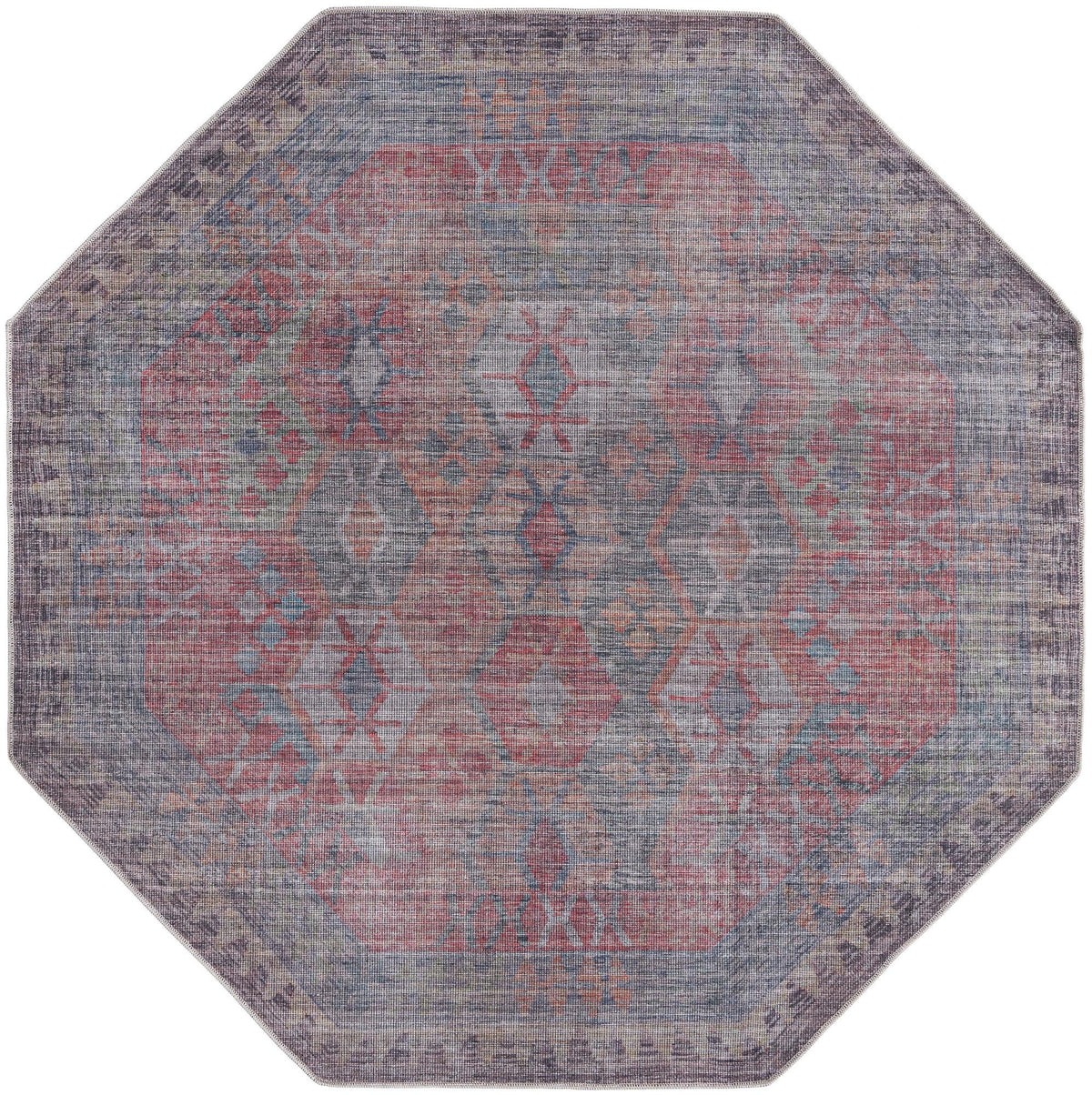 Sisu Bihar Rust Blue & Green Area Rug | Original supplier photo 34